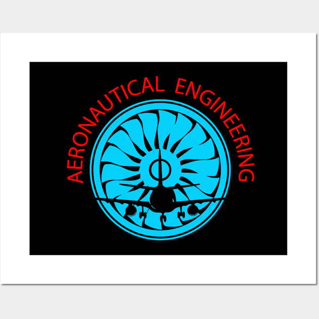 aeronautical engineering aerospace engineer Wall Art by PrisDesign99